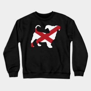 Chiweenie Dog Lover Alabama Flag Crewneck Sweatshirt